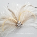 Bridal/Wedding Feather Hairpiece, Bridal Feather Fascinator, Feather Bridal Hairpiece